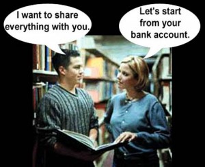 lets share your bank account